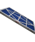 24x12x1 Electrostatic Outer Air Filter for AFS-1000B and AFS-1000C, 5-Micron Filtration, white frame, angled view