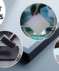Virgin UHMW Polyethylene Sheet With Starboard Texture, showcasing strength, chemical resistance, and low friction surface, Made in USA