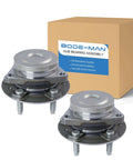 Two Piece Rear Wheel Bearing And Hub Assembly For 2016 To 2021 Chevy Malibu, 2017 To 2019 Buick Lacrosse, And 2018 To 2019 Buick Regal Sportback 2WD, Direct Fit Replacement, Easy Install, Durable Performance Ready To Roll with box packaging.