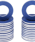 Aluminum Oil Drain Plug Gasket Kit 24 Pcs Replacement Seals Pro Grade Fits Toyota Lexus Scion Crush Washer Style