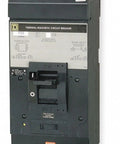 Badass Field Tested Heavy Duty Molded Case Circuit Breaker 600 Volt 125 Amp Powerful Industrial Electrical Overload Protection Switch visible from front angle.