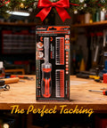 Pro Grade Tamper Resistant Torx Bit Set 25 Piece Security Torx And Multi Bit Kit with packaging on a workshop table