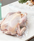 Extra Large 24x32 Inch Sous Vide Turkey Bags, 3 Pack Vacuum Seal Bags For Brining, Marinating, And Low Temp Water Bath Cooking, Fits Whole Turkeys Up To 25-35 Lbs For Even Submersion.