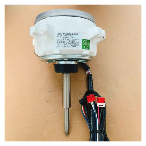 Brushless DC Fan Motor for Central Air Conditioners Replacement Internal Motor ZWF-50F H7B03129A with wiring connectors