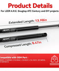 14 Inch Gas Struts 40 Lbs 178 N Gas Lift Springs Replacement Shocks For Camper Shell Back Window Fits Truck Cap Canopy Topper