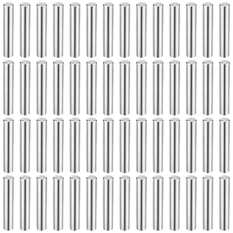 Rock Solid 72 Pack Dowel Pins Precision Ground 3mm Hardened Steel Cylindrical Locating Pins For Smooth Roller Positioning And Heavy Duty Engineering Assembly Jigs With Zero Wobble