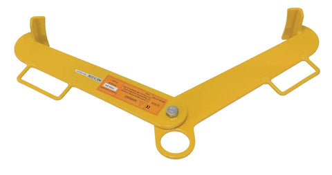 Rock Solid Vertical Drum Clamp Built For Heavy Hauling And Quick Gripping Up To 1000 Lbs Steel Barrels With Iron Grip Clamps That Lock Closed Or Open Heads Secure While Loading Overpacks And Rolling Across The Warehouse Floor