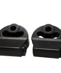 Exhaust Hanger Insulators Pack Of 2 Heavy Duty Muffler Mounts To Stop Vibration Beefed Up Polyurethane EPDM Blend 12mm Inner Diameter