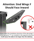 Installation guide for Electric Standing Desk With Adjustable Height Sit Stand Computer Table For Home Office 40x24 Inch White Desk.