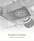 24 Pack 18 Inch New Construction Mounting Plate With Round Holes For 3 4 6 Inch LED Recessed Lights, Galvanized Steel Rough In Plate