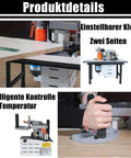 Portable Woodworking Edge Banding Gluing Machine Edge Bander On The Go With Double Sided Glue For Curved And Straight Edges.
