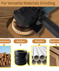 All In One Angle Grinder Wood Carving Disc Set For Four And A Half Inch Grinders With Five Eighths Inch Arbor versatility image