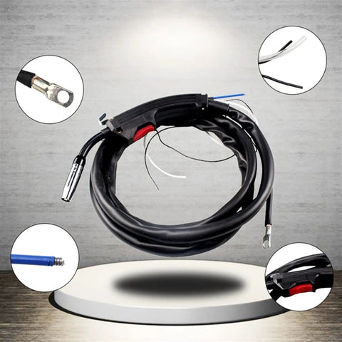 MIG Welding Torch With 2 Meter Cable For MIG Equipment 14AK Compatible Soldering Brazing Plumbing DIY And Home Projects A Plug And Play Torch