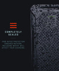 Dark Energy Poseidon Pro Indestructible Portable Charger 10,000 mAh Black With USB A And USB C Connectors with water-resistant feature