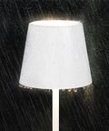 Cordless Rechargeable LED Table Lamp 3W 5000mAh Waterproof Outdoor Desk Light Warm White Stepless Dimmable Battery Powered