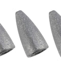 Bullet Fishing Sinkers 30 Pack Lead Weights For Worms And Bass Lures Smooth Polished Surface Ideal For Freshwater Texas Rig