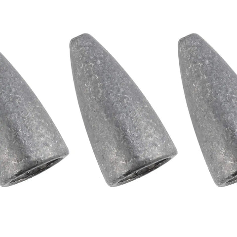 Bullet Fishing Sinkers 30 Pack Lead Weights For Worms And Bass Lures Smooth Polished Surface Ideal For Freshwater Texas Rig