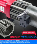 Heavy Duty 1400W Electric Rebar Bender For Professional Contractors, 7/8 Inch hydraulic aluminum oil tank close-up.
