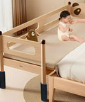 6 Inch Bed Frame Toe Protectors 16 Pack Black No Glue No Adhesive Durable Rubber Bed Leg Covers on wooden crib legs