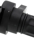 Straight Up Durable Abs Wheel Speed Sensor, black plastic body, OEM fit, monitors brake system performance.