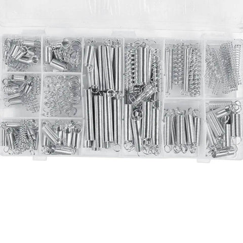 Check Out This Awesome 200 Piece Spring Kit With 20 Solid Sizes For All Your Gadget Fixes And Diy Projects Featuring Easy Storage Box That Lets You Grab The Right Compression Or Extension Springs Fast. 200-piece metal spring kit in plastic organizer, assorted sizes