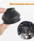 14 Piece Universal Ball Joint Boot Cover Truckin Ready Replacement Kit For Rack And Pinion And Tie Rods, Rubber Boot Covers For Cars, SUVs, And Trucks, Sealing Design Keeps Dirt And Moisture Out, DIY Auto Accessory Upgrade. black rubber wheel ball joint dust cover for suspension