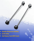 Zinc Nickel Alloy Stabilizer Sway Bar Links Fit 2001-2012 Toyota Rav4 And 2005-2012 Ford Escape shown with specifications.