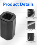 Drive Sleeve Replacement For Propeller Removable Hub Three And Five Eighths Inches Long Durable Marine Hub Sleeve Fits Quicksilver Mercury Mercruiser Solas Michigan Wheel Props Cuts Maintenance Costs with internal fixing slots, integrally formed, and four support foot.