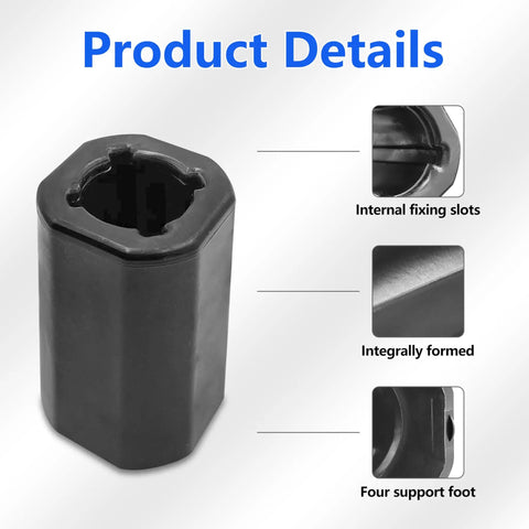 Drive Sleeve Replacement For Propeller Removable Hub Three And Five Eighths Inches Long Durable Marine Hub Sleeve Fits Quicksilver Mercury Mercruiser Solas Michigan Wheel Props Cuts Maintenance Costs with internal fixing slots, integrally formed, and four support foot.