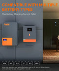 10200W Off Grid Solar Inverter With 48V DC To 230V AC Pure Sine Wave Output 160A MPPT Charge Controller Max PV Array