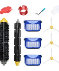 Replacement Parts Kit For Roomba 600 And 500 Series Vacuum Cleaners With 3 Filters, 3 Side Brushes, Bristle/Beater Brush