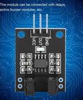 Infrared Photoelectric Sensor Module 10 Pack 5V DC For LM393 Compatible DIY Kit on circuit board background