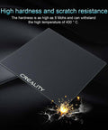 Ender 3 Glass Bed Upgrade Tempered Glass Plate Build Surface 235x235x4mm showing high hardness and scratch resistance