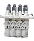 Heavy Duty Fuel Injection Pump For Shibaura Ism N844 Engine Sba131011010 front view showing four fuel lines and metal construction.