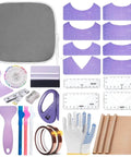 All In One Sublimation Shirts Tool Kit For Vinyl Alignment With Portable Ironing Pad And T Shirt Ruler Guides Must Have Teflon Sheets