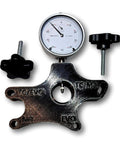 Harley Big Twin Pinion Runout Indicator Tool Fits M8 TC And EVO Engines USA Made Includes Dial Indicator Mounting Plate And Knobs