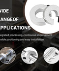 Four Pack SBR16 16mm Linear Rail Stop Collars Aluminum Alloy Shaft Limit Fixers for CNC Machines