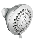 Adler Chrome 3.5 Inch 4 Function Showerhead With Pressure Boost For A Power Packed Shower Easy Install Adjustable Spray Modes Spa Like Shine In Any Bathroom
