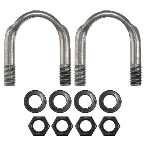 Chevrolet Chevy II Rear Universal Joint Ubolt Kit OE Replacement Fits 1962 1963 1964 1965 1966 1967 1968 Rear Axle Easy Install Built To Last Performance, U-bolts, washers, nuts