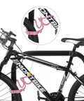 4 Foot Cable Bike Lock With Half Inch Resettable Combination And Mounting Bracket In Baby Pink For Bicycle Electric Scooter Motorcycle
