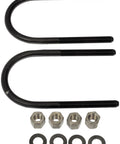 Rear Leaf Spring U-Bolt Kit For Jeep Models And Select SUVs, including bolts and washers, laid flat on a white background