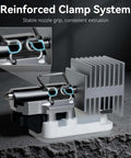 Ceramic Zirconia Hotend Upgrade Kit For 3D Printers Like A1 And A1 Mini, showing reinforced clamp system detail.