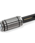Powerbuilt tailpipe expander tool with alloy-steel head and black handle; fits 1-1/8 to 1-3/4 in exhaust pipes