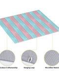 Pink Green Wood Grain Print Dish Drying Mat For Kitchen Counter, Must Have Ultra Absorbent Microfiber Drying Pad, 16x18 inch