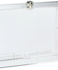 Locking Thermostat Guard Cover, Clear Plastic Shield Fits Most Thermostats Up To 8.25 W x 2.75 D x 5.75 H, Anti Tamper Inner Shelf