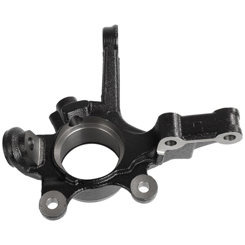 Black front steering knuckle and wheel bearing hub assembly for Sentra 2000 2006 1.8L 2.5L direct fit replacement front suspension
