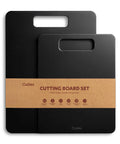 Wood Fiber Cutting Board Set 2 Pack For Your Kitchen Dishwasher Safe Non Toxic BPA Free Non Slip Non Porous Composite