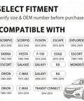 30 Piece Splash Shield Fastener Kit With T30 Torx Screws And Clips For Engine Underbody Panels Durable Nylon And Metal Construction With U Nut Clips To Prevent Loosening On Rough Roads. fitment chart for Ford models and years