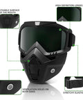 Heavy Duty Welding Mask And Hood With Anti Glare Eye Shield For Cutting And Welding, Anti Dust And Anti UV Protection, Large Viewing Front Window, All In One Safety Gear For Automotive, Construction, Metal Fabrication And Industrial Work.