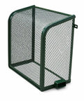 Rock Solid 24x24x12 Wall Mount Backflow Security Cage Heavy Duty Green Steel Enclosure showing mesh design and open side.